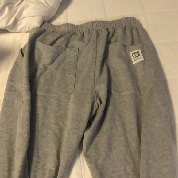 Men’s sweatpants gray medium soft drawstring - Picture 4 of 4